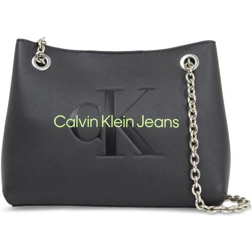 Sacs Femme Sacs Calvin Klein Jeans K60K607831 - MONO D’ÉPAULE SCULPTÉE Vert