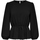 Vêtements Femme Tops / Blouses Only ONLMETTE DAR L/S O-NECK TOP NOOS WVN 15240593 Noir