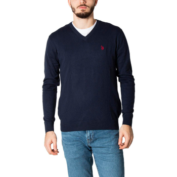 Vêtements Homme Pulls Tall Half Zip Knitted Polo. VICK 60907-48847 Bleu