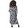 Vêtements Femme Robes courtes Vila VICORBA L/S MIDI SHIRT DRESS/SU - 14071750 Bleu