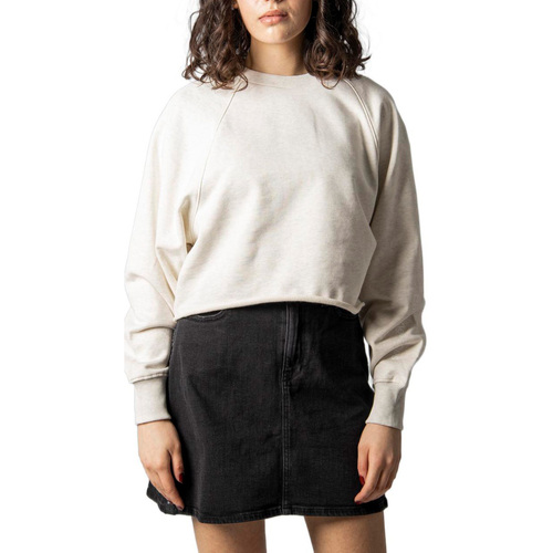Vêtements Femme Sweats Calvin Klein Jeans SHINY LOGO BLOCKING J20J217736 Blanc