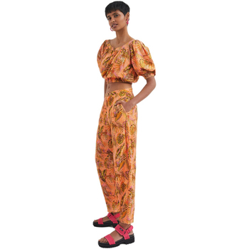 Vêtements Femme Pantalons Desigual PANT SAFARI 22SWPW24 Orange
