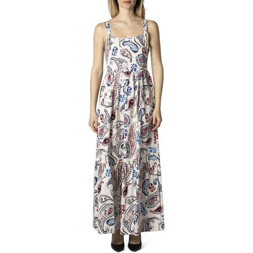 Vêtements Femme Robes longues Gaudi FANTASIA PAISLEY 211FD15011 Blanc
