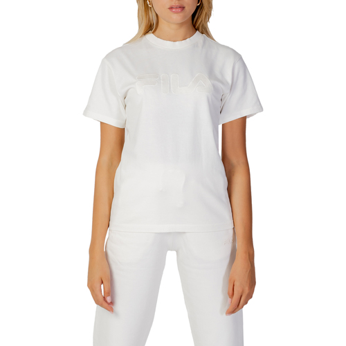 Vêtements Femme T-shirts manches courtes Fila BUEK FAW0407 Blanc