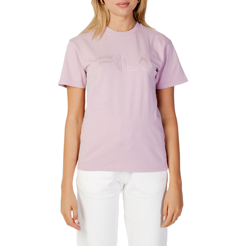 Vêtements Femme T-shirts manches courtes Fila BUEK FAW0407 Rose