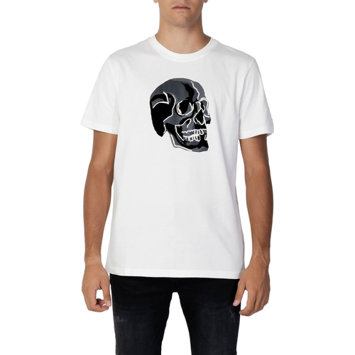 Vêtements Homme T-shirts manches courtes Antony Morato STOCKHOLM MMKS02180-FA100227 Blanc