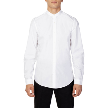 Vêtements Homme Chemises tres longues Antony Morato SÉOUL SLIM FIT MMSL00692-FA400078 Blanc