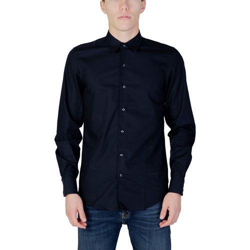 Vêtements Homme Chemises tres longues Antony Morato NAPOLI MMSL00628-FA400078 Bleu