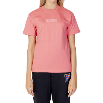Vêtements Femme T-shirts manches courtes Fila BRAILA TEE FAW0257 Rose