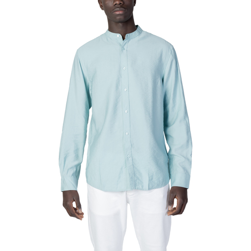 Vêtements Homme Chemises tres longues Antony Morato CAMICIA REGULAR FIT EN TESSUTO - FA400082 Vert