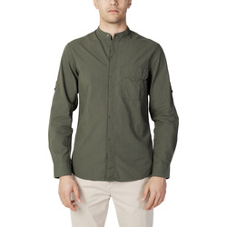Vêtements Homme Chemises manches longues Antony Morato REGULAR FIT MMSL00702-FA420095 Vert