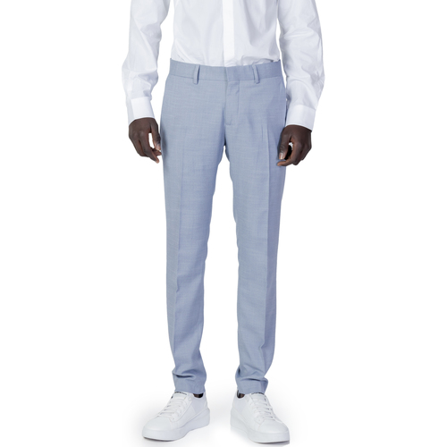 Vêtements Homme Parures de lit Antony Morato BONNIE SLIM FIT MMTS00018-FA650304 Bleu