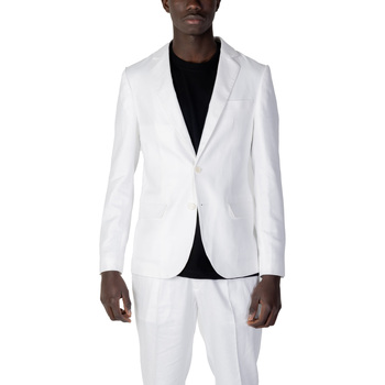 Vêtements Homme Vestes / Blazers Antony Morato ZELDA SLIM FIT IN TESSUTO MMJA00469-FA800126 Blanc