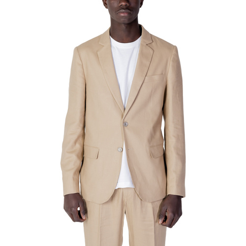 Vêtements Homme Vestes / Blazers Antony Morato ZELDA SLIM FIT IN TESSUTO MMJA00469-FA800126 Beige