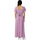 Vêtements Femme Robes longues Only ONLALMA LIFE VIS BAY LONG DRESS AOP PTM - 15284379 Violet