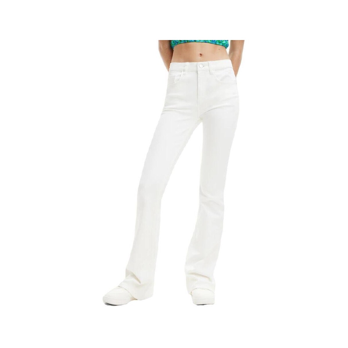 Vêtements Femme Jeans slim Desigual DENIM LUNA 23SWDD73 Blanc