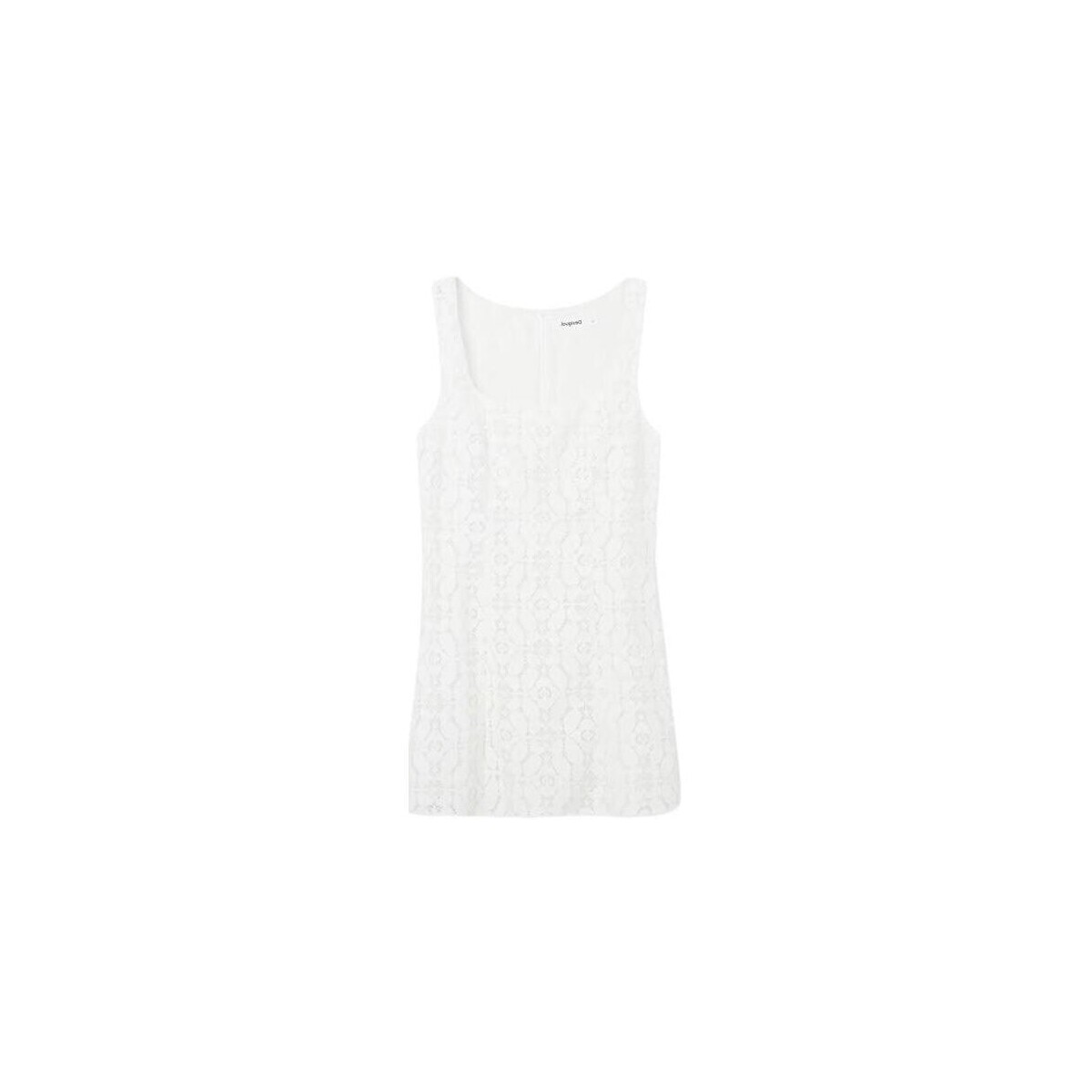 Vêtements Femme Robes courtes Desigual VEST NEWCASTLE 23SWVW02 Blanc