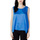 Vêtements Femme Débardeurs / T-shirts sans manche Hanny Deep BANDA GLITTERATA F453XBCT1377 Bleu