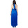 Vêtements Femme Combinaisons / Salopettes Hanny Deep DUE BENZ SATIN F876XBCCT106 Bleu
