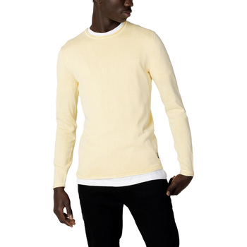 Vêtements Homme Pulls Only & Sons  ONSGARSON 12 WASH CREW KNIT NOOS 22006806 Jaune