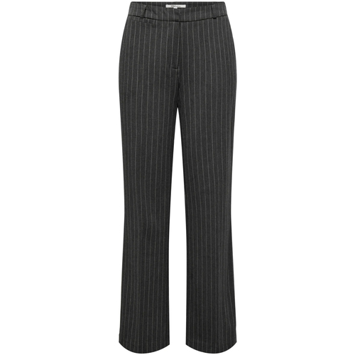 Vêtements Femme Pantalons Only ONLBRIE MW STRAIGHT PINST PANT TLR 15304267 Gris