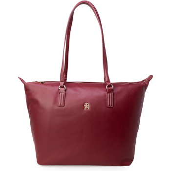 Sacs Femme Sacs Tommy flag Hilfiger POPPY PLUS TOTE AW0AW15856 Rouge