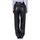 Vêtements Femme Pantalons Calvin Klein Jeans J20J221385 - FAUX CUIR HAUT Noir