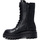 Chaussures Femme Boots Calvin Klein Jeans FLATFORM KNEE BOOT L YW0YW01137 Noir