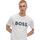 Vêtements Homme Polos manches longues BOSS THINKING 1 50481923 Blanc