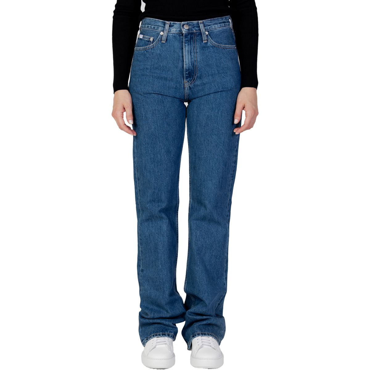 Vêtements Femme Jeans bootcut Calvin Klein Jeans AUTHENTIC BOOTCUT J20J221803 Bleu