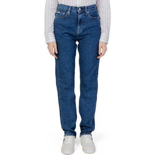 Vêtements Femme Jeans slim jeans Calvin Klein Jeans AUTHENTIC STRAI J20J221831 Bleu