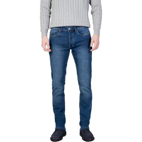 Vêtements Homme Jeans droit U.S Polo Mannei Assn. ROMA W023 67571 53486 Bleu