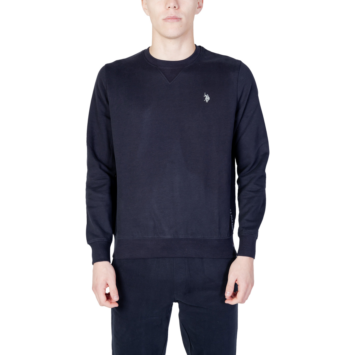 Vêtements Homme Pulls Brunello Cucinelli logo-print polo Affluent shirt. BROO MHPD 66645 53501 Bleu
