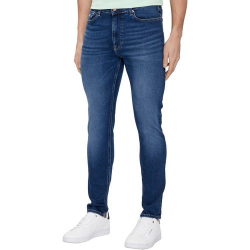 Vêtements Homme jersey-shorts Jeans skinny Tommy Hilfiger SIMON AH1254 DM0DM18187 Bleu