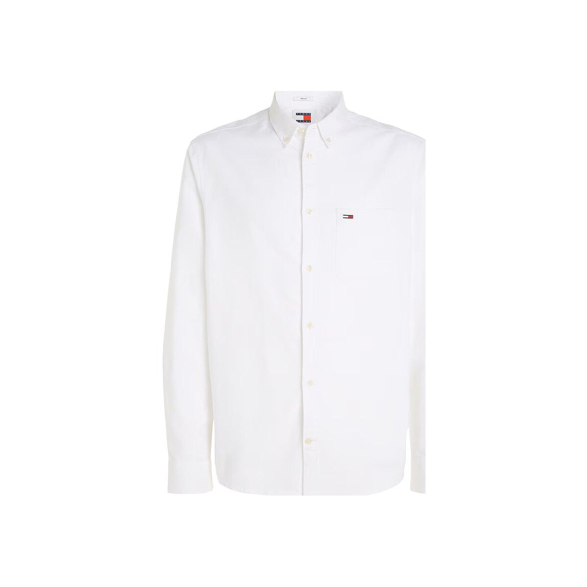 Vêtements Homme Chemises manches longues Tommy Hilfiger REG OXFORD DM0DM18335 Blanc