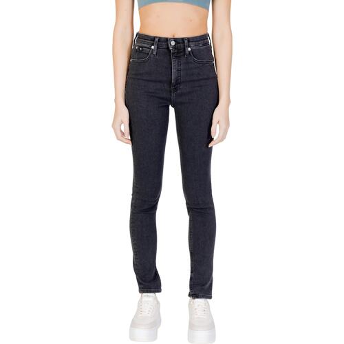 Vêtements Femme Jeans skinny jeans Calvin Klein Jeans HIGH RISE J20J222141 Noir