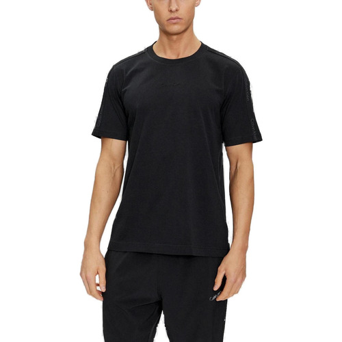 Vêtements Homme Polos manches longues Calvin Klein Sport PW - SS 00GMS4K187 Noir