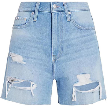 VêK50K509100 Femme Shorts / Bermudas Calvin Klein Jeans MOM J20J222803 Bleu
