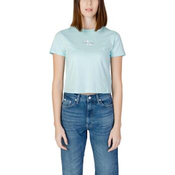 Vêtements Femme T-shirts manches courtes Calvin Klein Jeans MONOLOGO BABY J20J223113 Autres