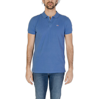 Vêtements Homme Yves Saint Laure Tommy Hilfiger SLIM PLACKET DM0DM18312 Bleu