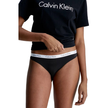 Sous-vêtements Femme Culottes & slips Calvin Klein Jeans 000QD3588E - LOT DE 3 BIKINI Noir