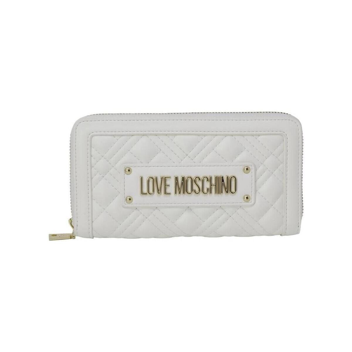 Sacs Femme Portefeuilles Love Moschino QUILTED JC5600PP0I Blanc
