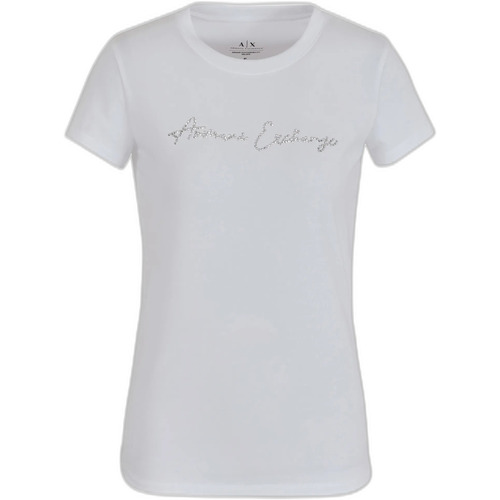 Vêtements Femme T-shirts manches courtes EAX 3DYT27 YJDTZ Blanc