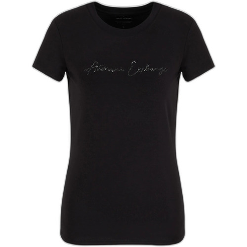 Vêtements Femme T-shirts manches courtes EAX 3DYT27 YJDTZ Noir
