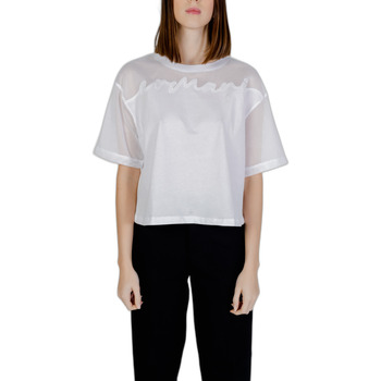 Vêtements Femme T-shirts manches courtes EAX 3DYT34 YJ3RZ Blanc