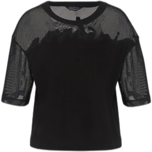 Vêtements Femme T-shirts manches courtes EAX 3DYT34 YJ3RZ Noir
