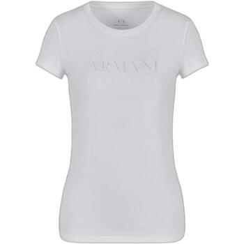 Vêtements Femme T-shirts manches courtes EAX 3DYT48 YJETZ Blanc