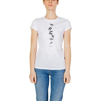 Vêtements Femme T-shirts manches courtes EAX 3DYT49 YJG3Z Blanc