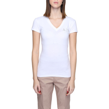 Vêtements Femme T-shirts manches courtes EAX 3DYT62 YJCTZ Blanc