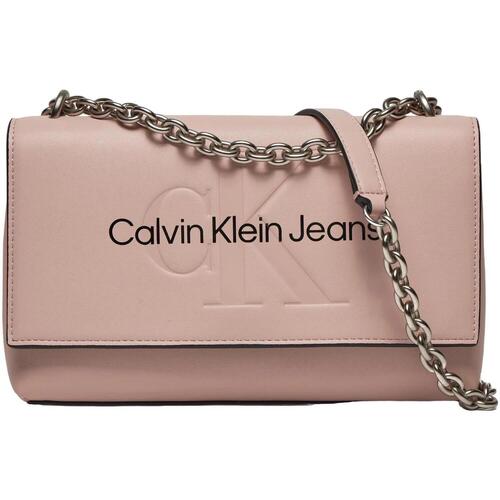Sacs Femme Sacs Calvin Klein Jeans SCULPTED EW FLAP CONV25 MONO K60K611866 Rose